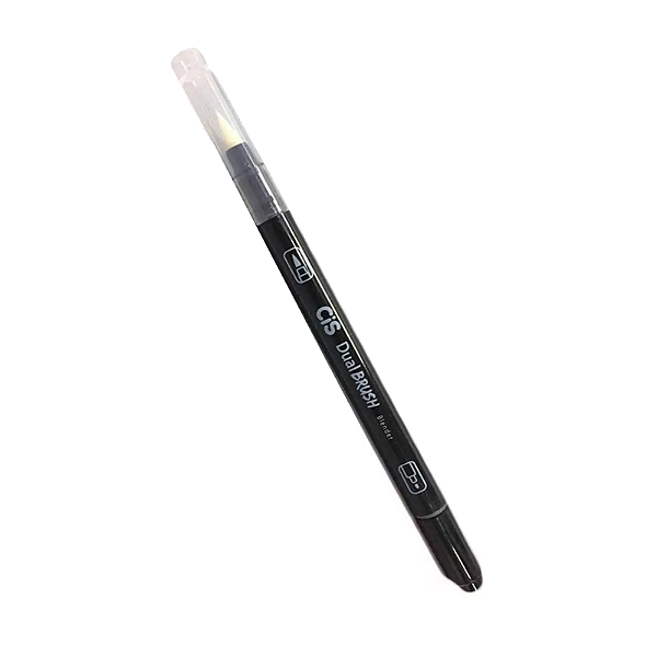 Caneta marcadora dual brush blender 2 pontos Cis