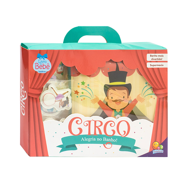 Livro Alegria No Banho Circo Todo Livro