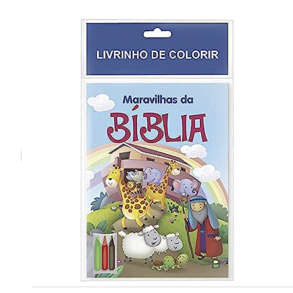 Livrinho De Colorir Maravilhas Da Bíblia Todolivro
