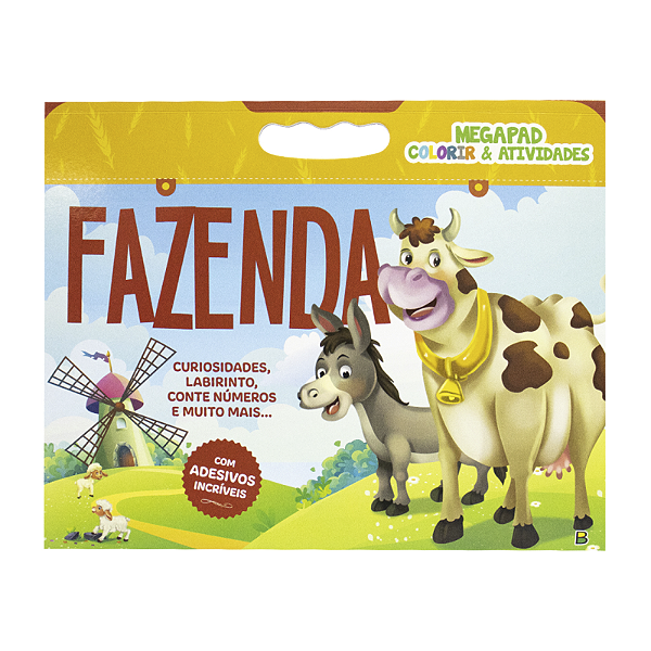 Megapad Colorir E Atividades Fazenda Todolivro