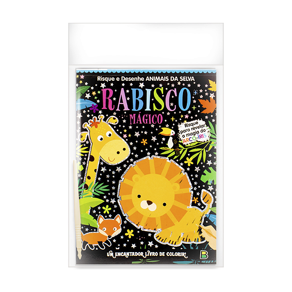 Rabisco Mágico Animais Da Selva TodoLivro