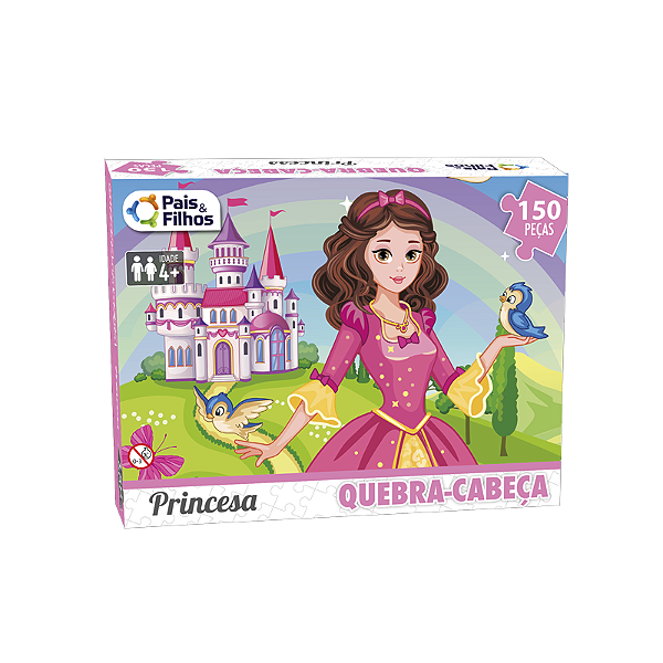 Meu Livro Quebra-cabeça: Princesas