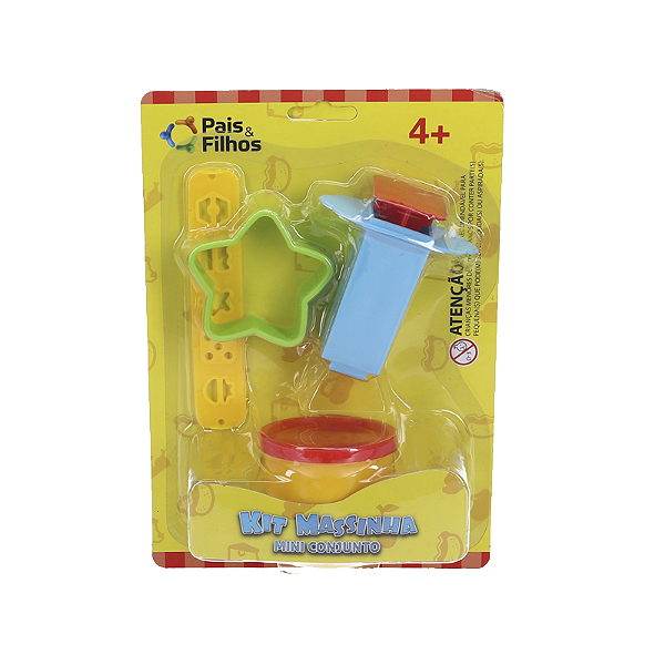 Kit Massinha Mini Conjunto Pais E Filhos