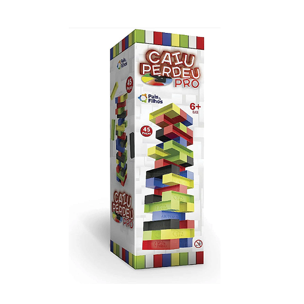 Jogo Caiu Perdeu Pro Plástico Pais E Filhos