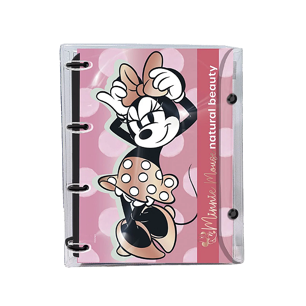 Fichário universitário 4 argolas Minnie Mouse Dac