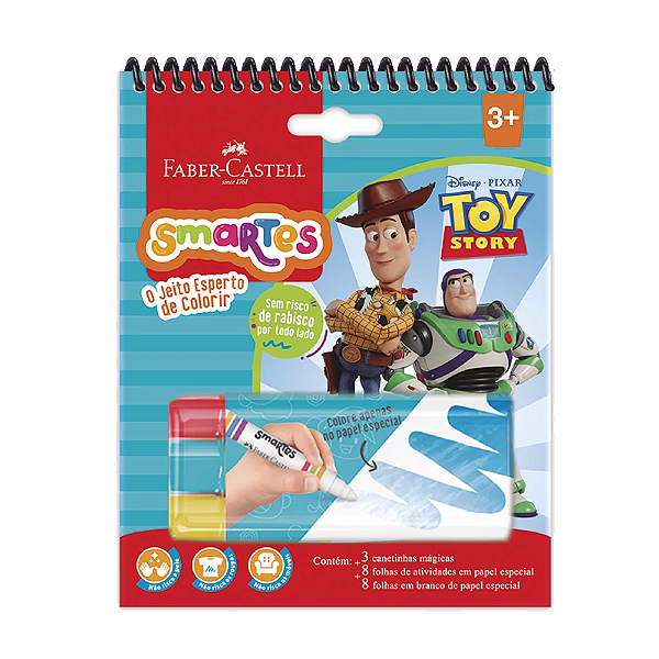 Kit De Atividades Smartes Toy Story Faber Castell