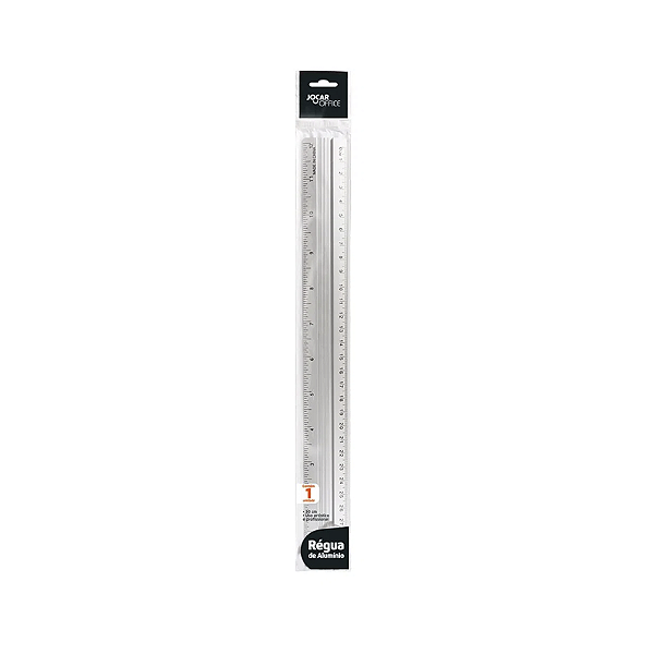 Regua De Aluminio 30cm Leo E Leo