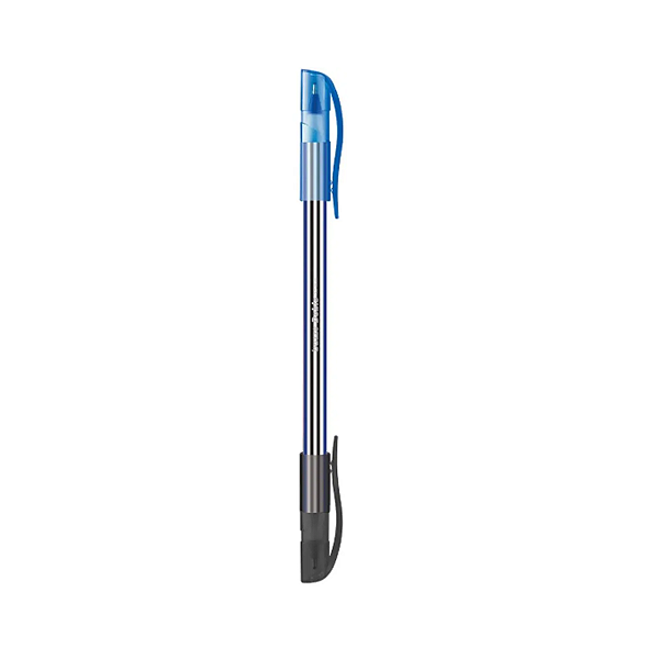 Caneta Esferográfica 1.0 2 Pontas Azul Preta Bazze Doble Tris