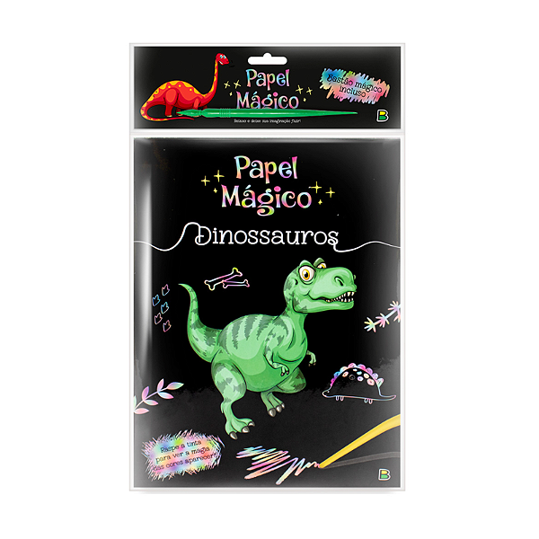 Papel Mágico Dinossauros Todo Livro