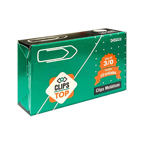 Clips 3/0 50 Unidades Top