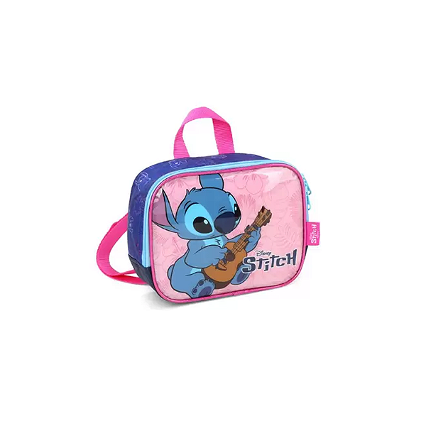 Lancheira stitch roxo