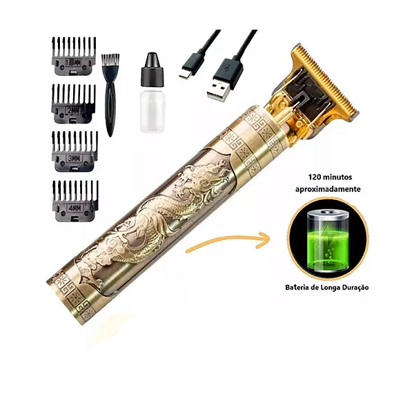 Barbeador elétrico hair trimer