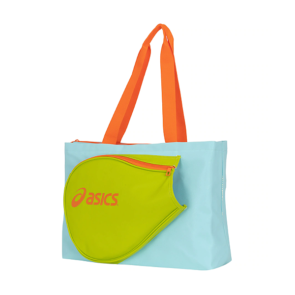 Bolsa asics com porta raquete beach tennis