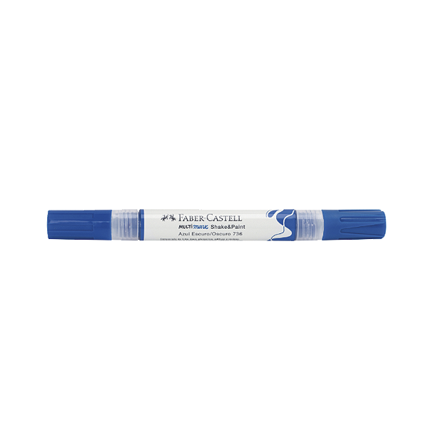 Marcador para tecido com 2 pontas faber-castell