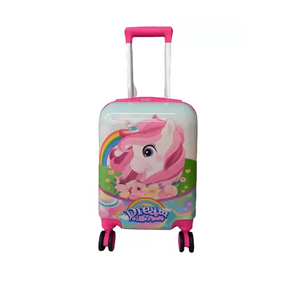 Mala vertical 4 rodas 360º dream little dream rosa