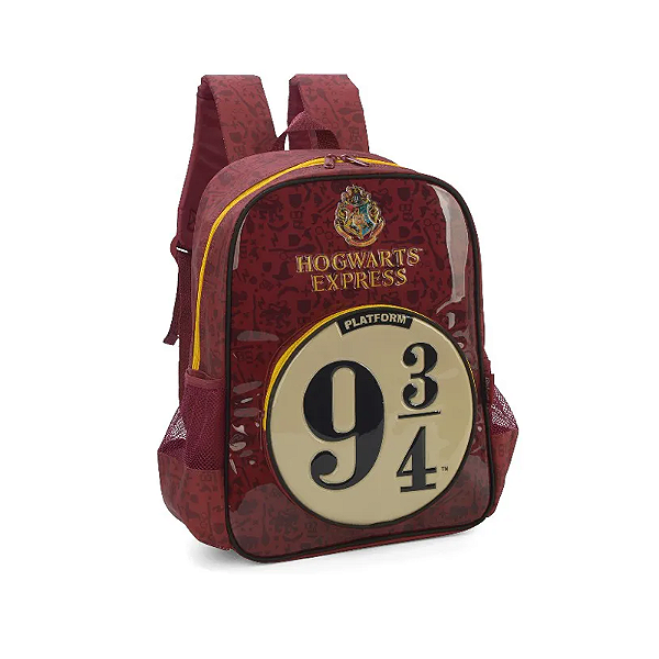 Mochila costas vinho harry potter