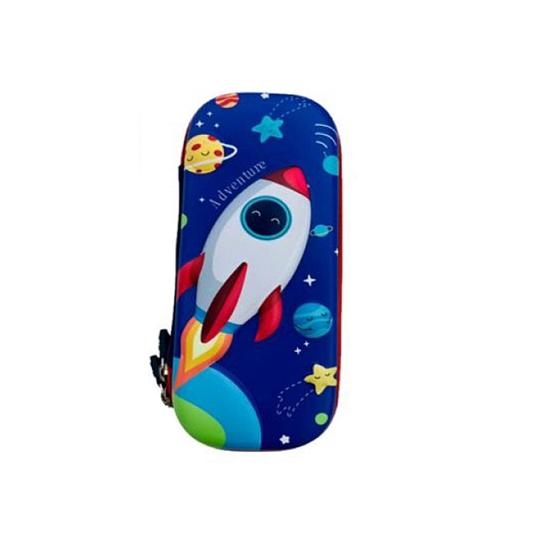 Estojo infantil em eva/ pu espacial 3d sortido