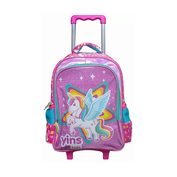 Mochilete infantil unicórnio estrela yins