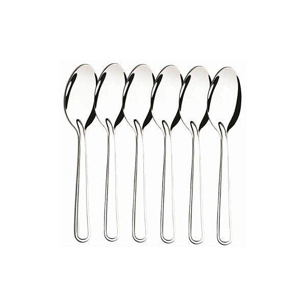 Kit colher de mesa inox 19cm com 6un top útil