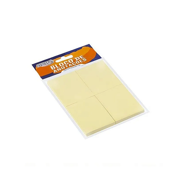 Bloco adesivo 38mmx51mm 200fls brw