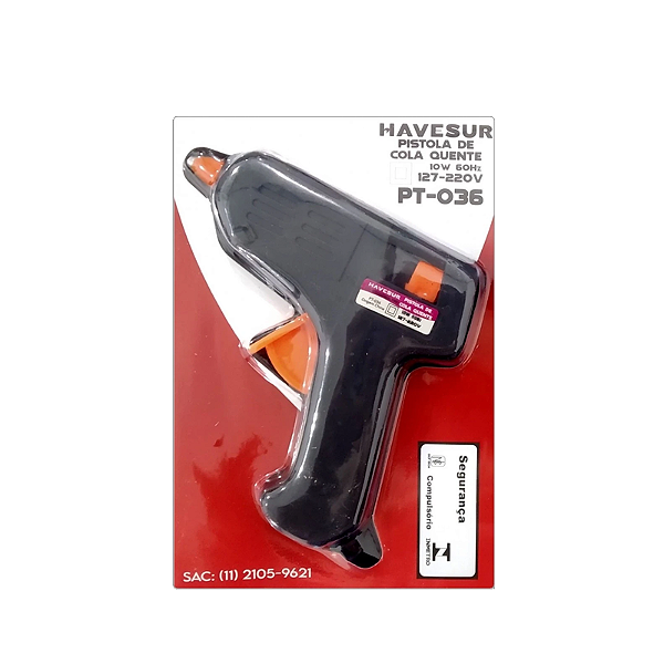 Pistola de cola quente PT-036 classe