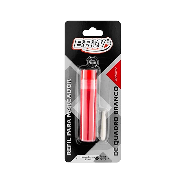 Refil para marcador permanente 5,5ml + ponta brw