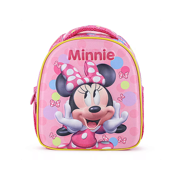 Lancheira minnie rosa 3D xeryus