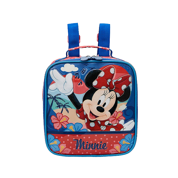 Lancheira térmica minnie mouse lilás glitter xeryus