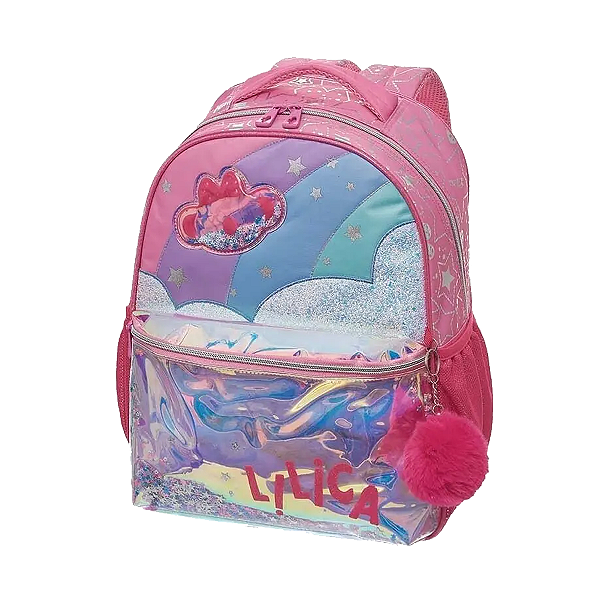 Mochila costas lilica ripilica super star pacific