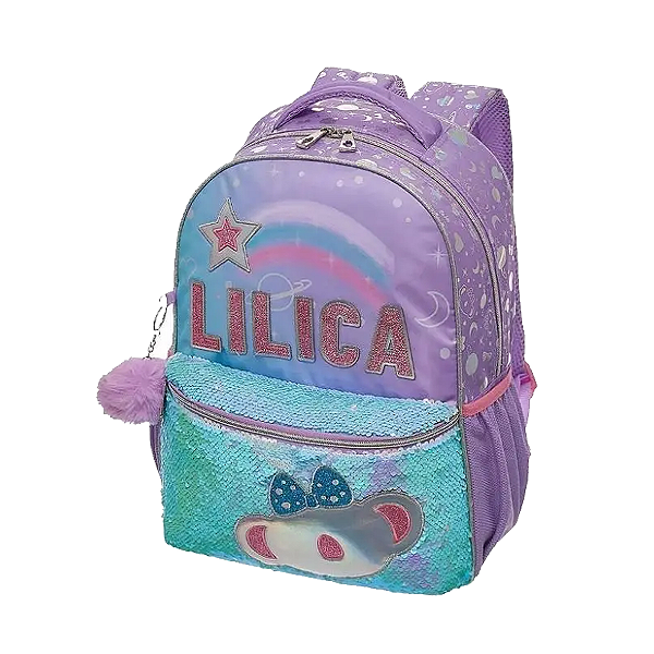 Mochila de costas lilica ripilica make roxo pacific