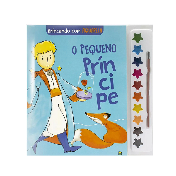 Brincando com Aquarela Pequeno Principe TodoLivro