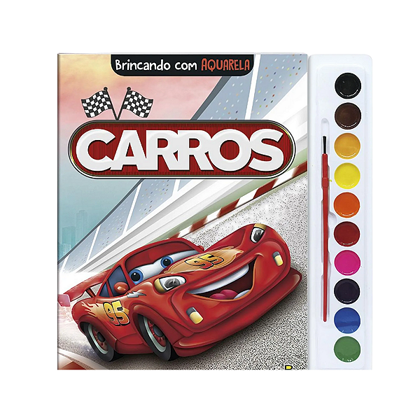 Brincando Com Aquarela Carros TodoLivro