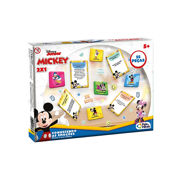 Jogo Conhecendo as Emoções Mikey