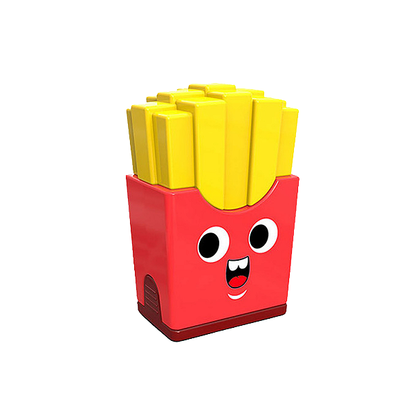 Apontador dp e Borracha Batata frita