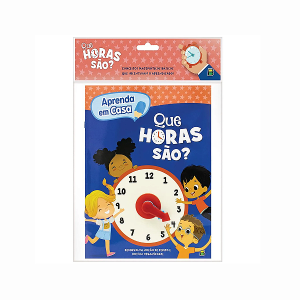 Aprenda em casa que horas são todolivro