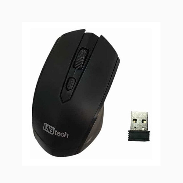 Mouse Óptico Sem fio Recarregável MBbTech