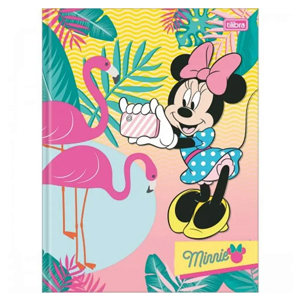 Caderno Brochurão Capa dura 48fls Minnie Mouse Tilibra