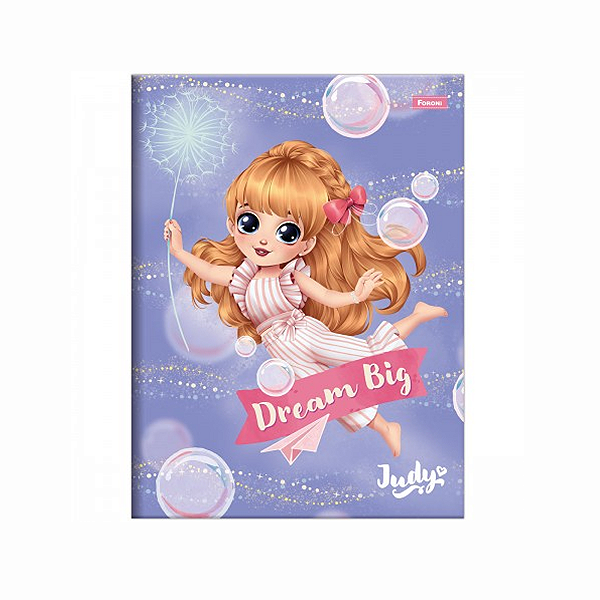 Caderno Brochurão Capa Dura 60 fls Judy