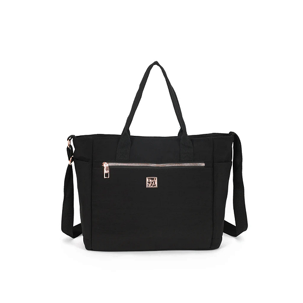 Bolsa de Ombro Preta U4top Maxlog