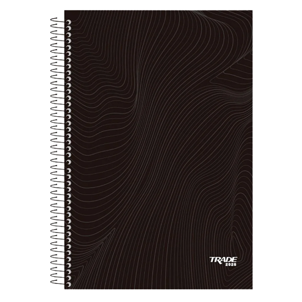 Agenda Espiral Capa Dura Universitário Trade Plus Anual 196fls Animativa