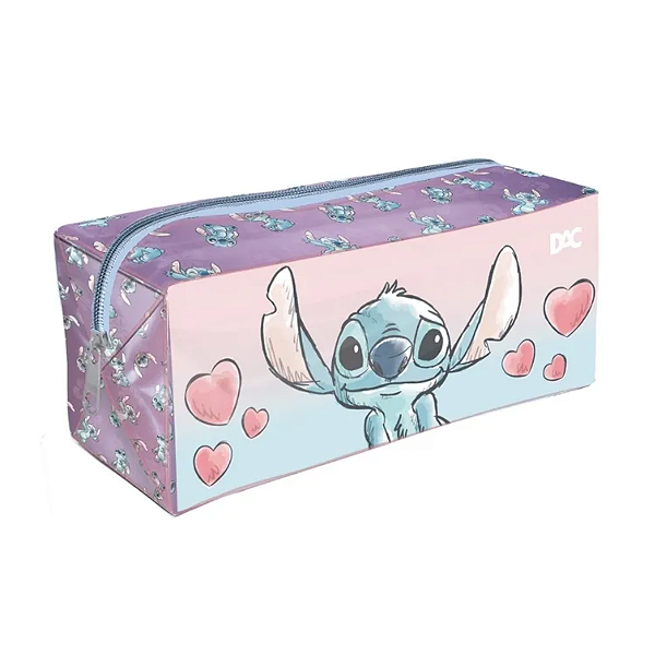 Estojo Grande 1 Divisória Stitch Dac