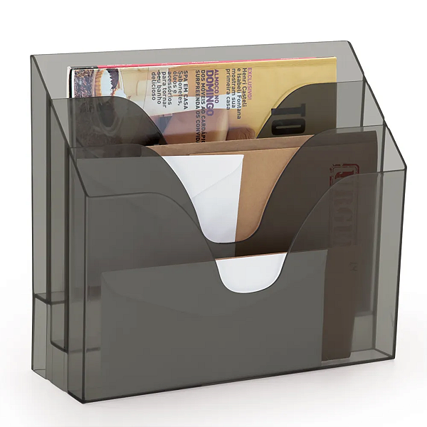 Organizador Triplo Office Fume maxcril