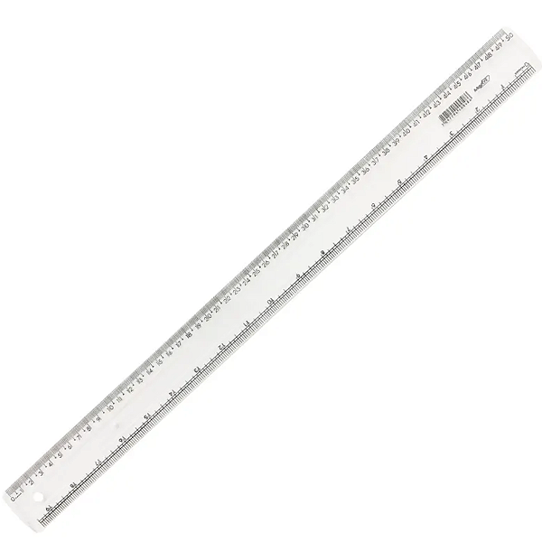 Régua 50cm Super Maxcril