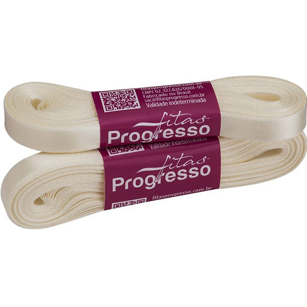 Fita de Cetim 10mmX10mm Progresso