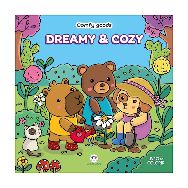 Livro de Colorir Infantil Dreamy e Cozy 48fls Ciranda Cultural