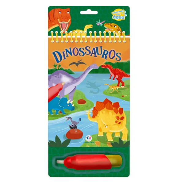 Livro Infantil Aquabook Dinossauros Ciranda Cultural