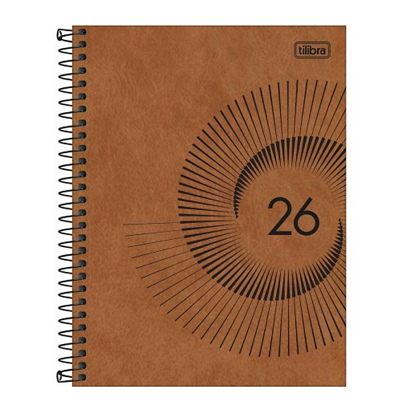 Agenda/Planner Espiral Capa dura Prakita 2026 80fls Tilibra