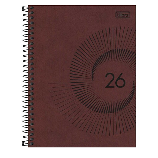 Agenda/Planner Espiral Cd Prakita 2026 80fls Tilibra