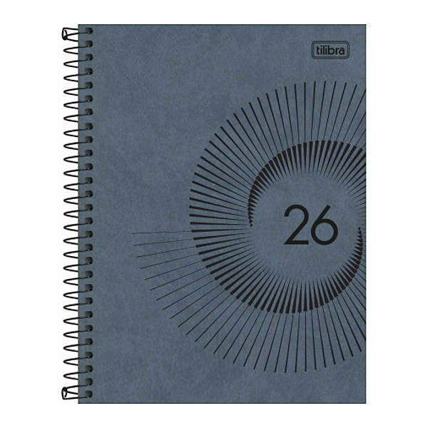 Agenda/Planner Espiral Cd Prakita 2026 80 folhas Tilibra