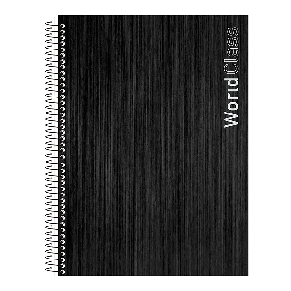 Caderno Espiral Capa dura Wold Classs 80fls Animativa